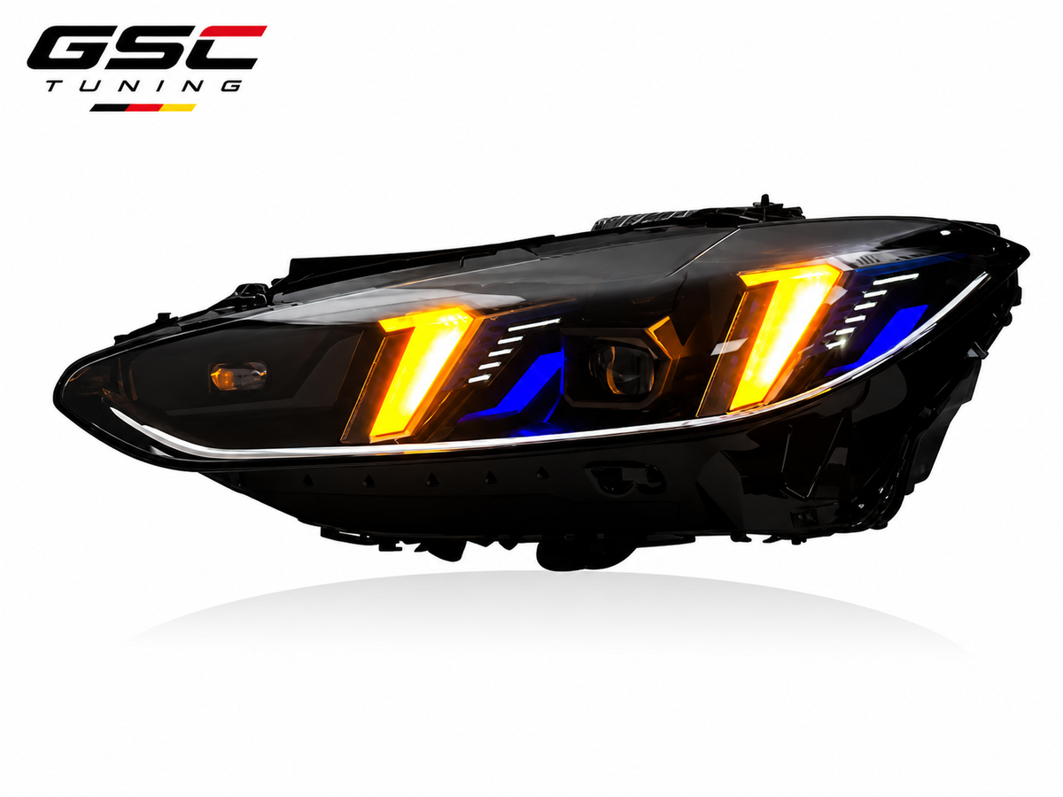 GSC Tri-Color LED Headlight Assembly Set for BMW 4 Series G22 2021-2024