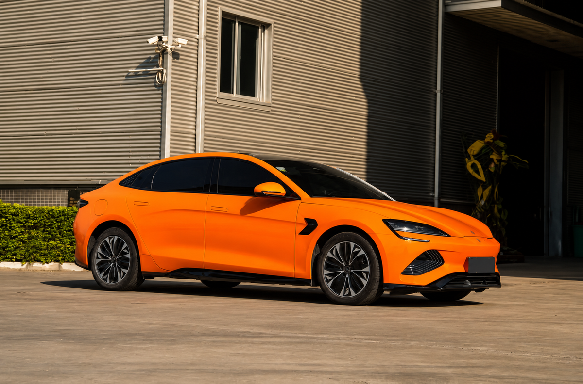Golden Lotus Orange TPU Color PPF