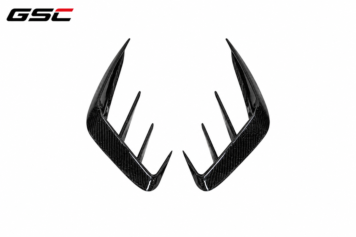 GSC Carbon Fiber Front Canards For BMW 3 Series G20/G28 2019-2025