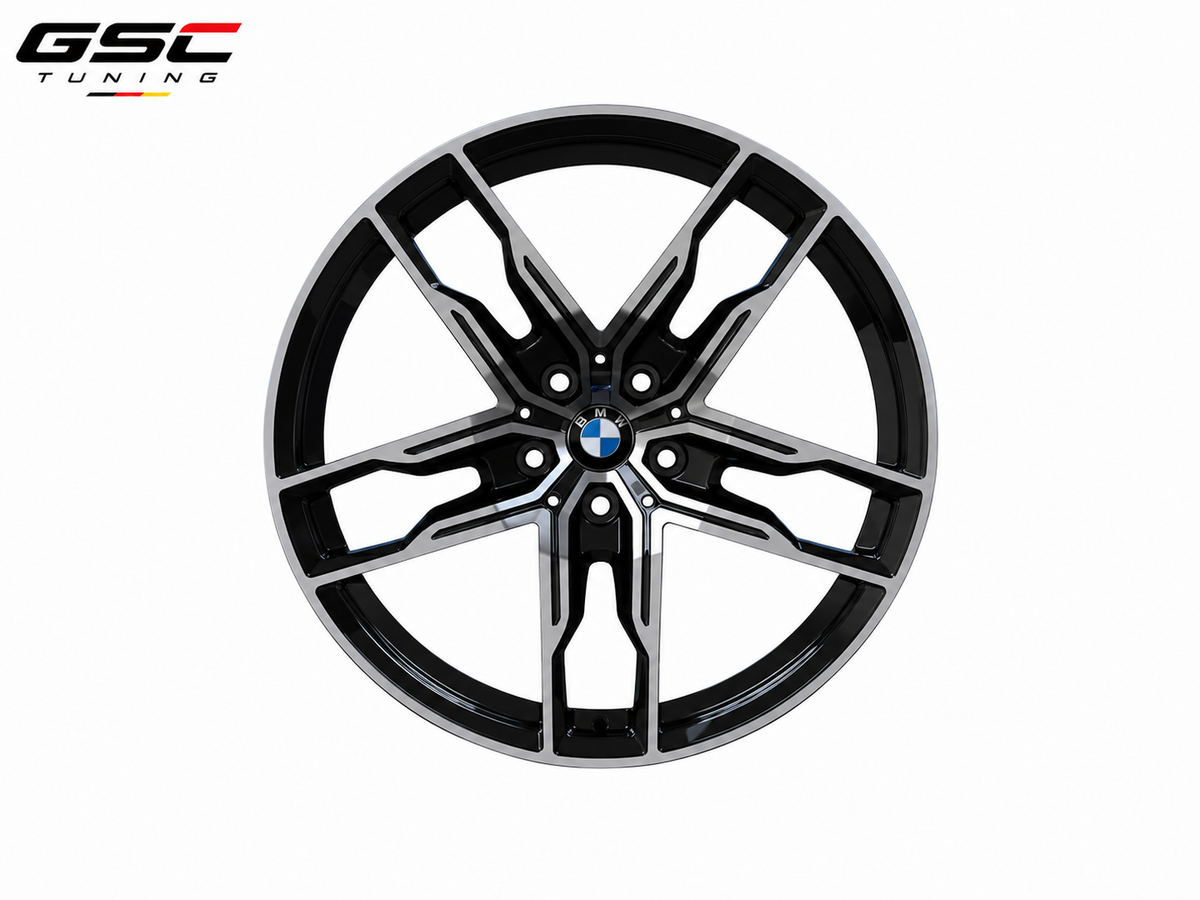 GSC BMW Forged Aluminum 5-Spoke Geometric Performance Wheels