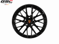 GSC Porsche Forged Aluminum Wheel – Gloss Black Multi-Spoke Performance Design