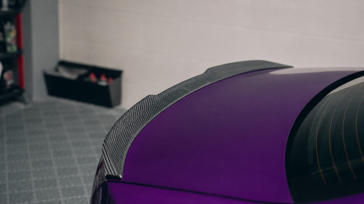 GSC Carbon Fiber BMW M3 G80 Rear Trunk Spoiler – Low Profile Style