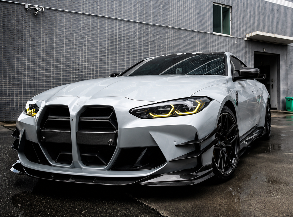 GSC Carbon Fiber BMW M3 G80 Front Kidney Grille – Non-ACC Version