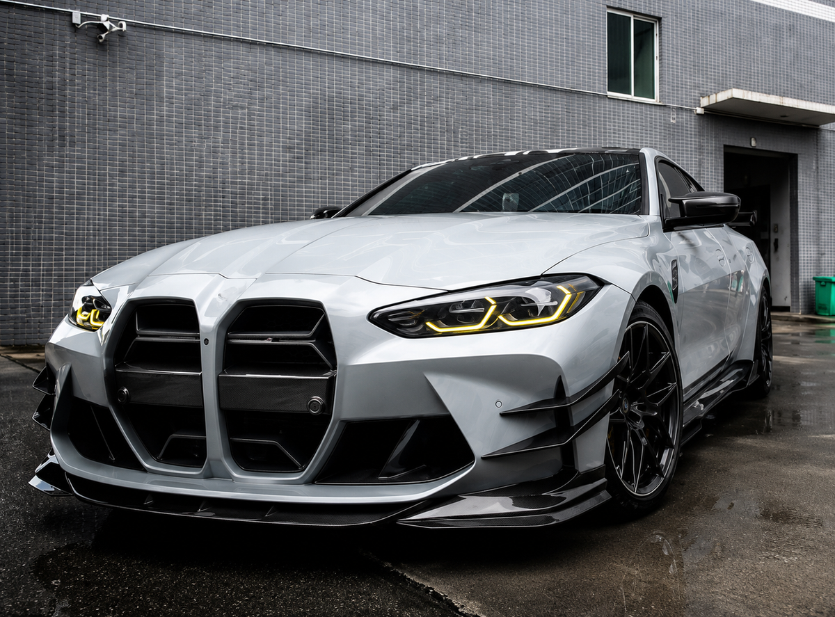 GSC Carbon Fiber BMW M3 G80 Front Kidney Grille – Non-ACC Version