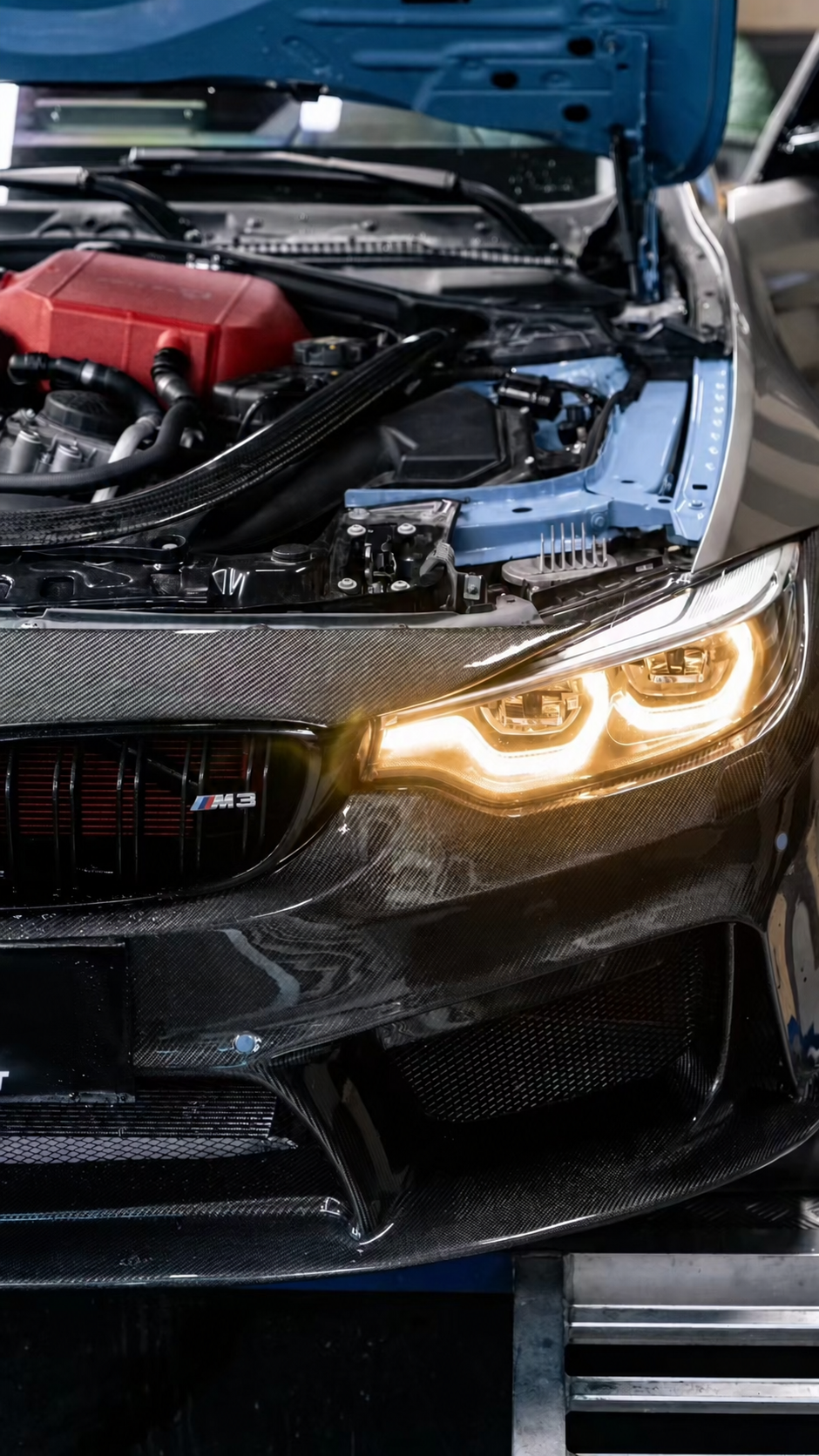 GSC Carbon Fiber Front Bumper for BMW F80 M3