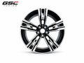 GSC BMW Forged Aluminum Geometric Double-Spoke Performance Wheels – Gloss Black Machined Face