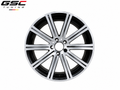 GSC Mercedes-Benz Forged Aluminum Performance Wheels | Silver & Gloss Black Multi-Spoke Design