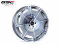 GSC Audi Forged Aluminum Wheel – Brushed Silver Monoblock Design