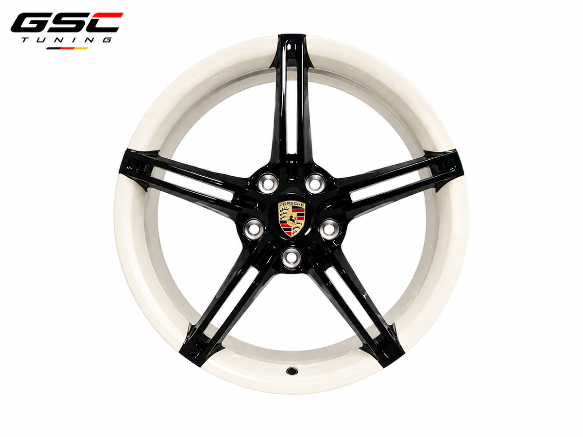 GSC Porsche Forged Aluminum Wheel – Two-Tone 5-Spoke Performance Design