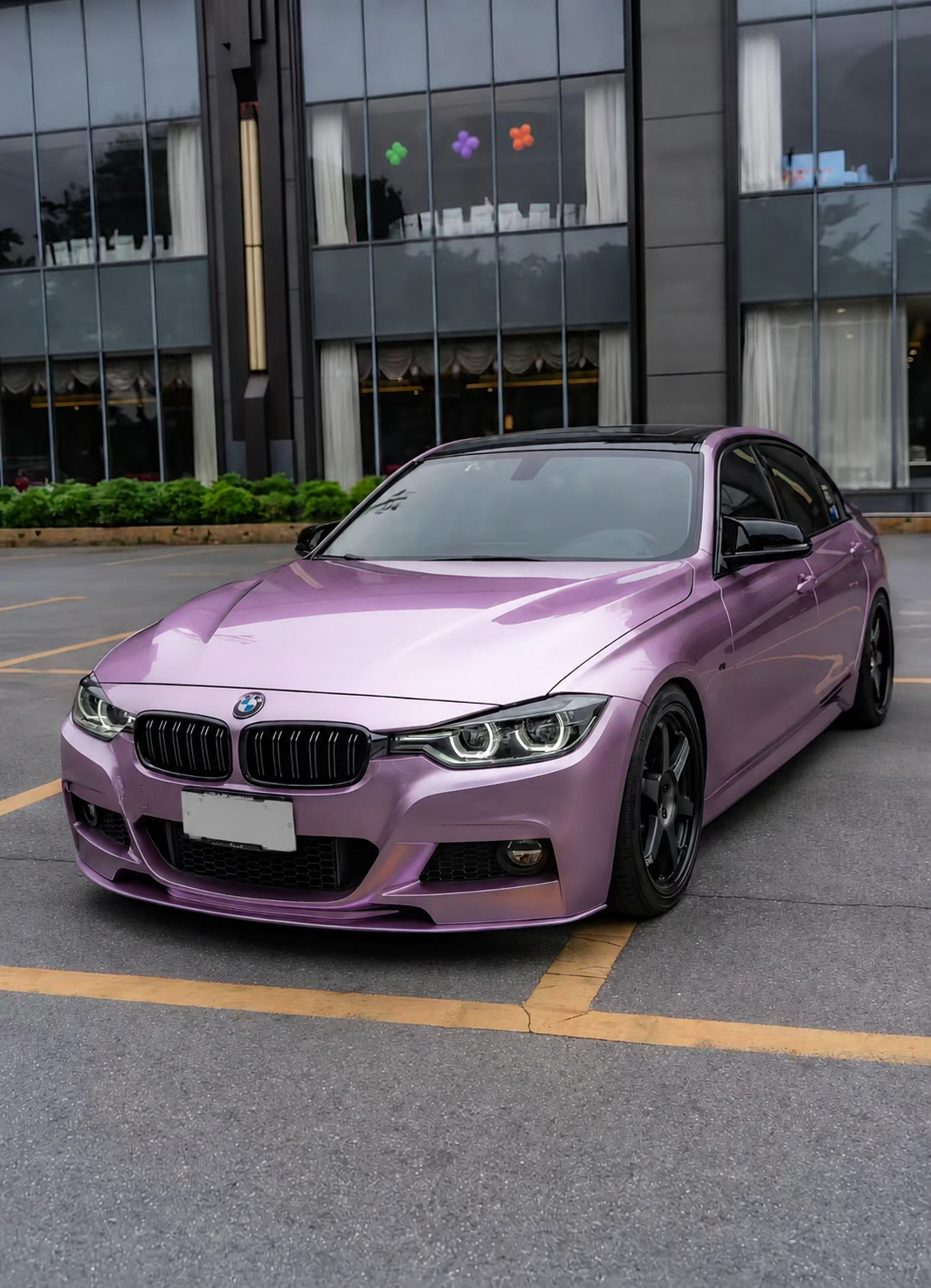Silky Water Purple TPU Color PPF