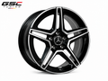 GSC Mercedes-Benz Forged Aluminum Performance Wheels | Gloss Black Machined Finish