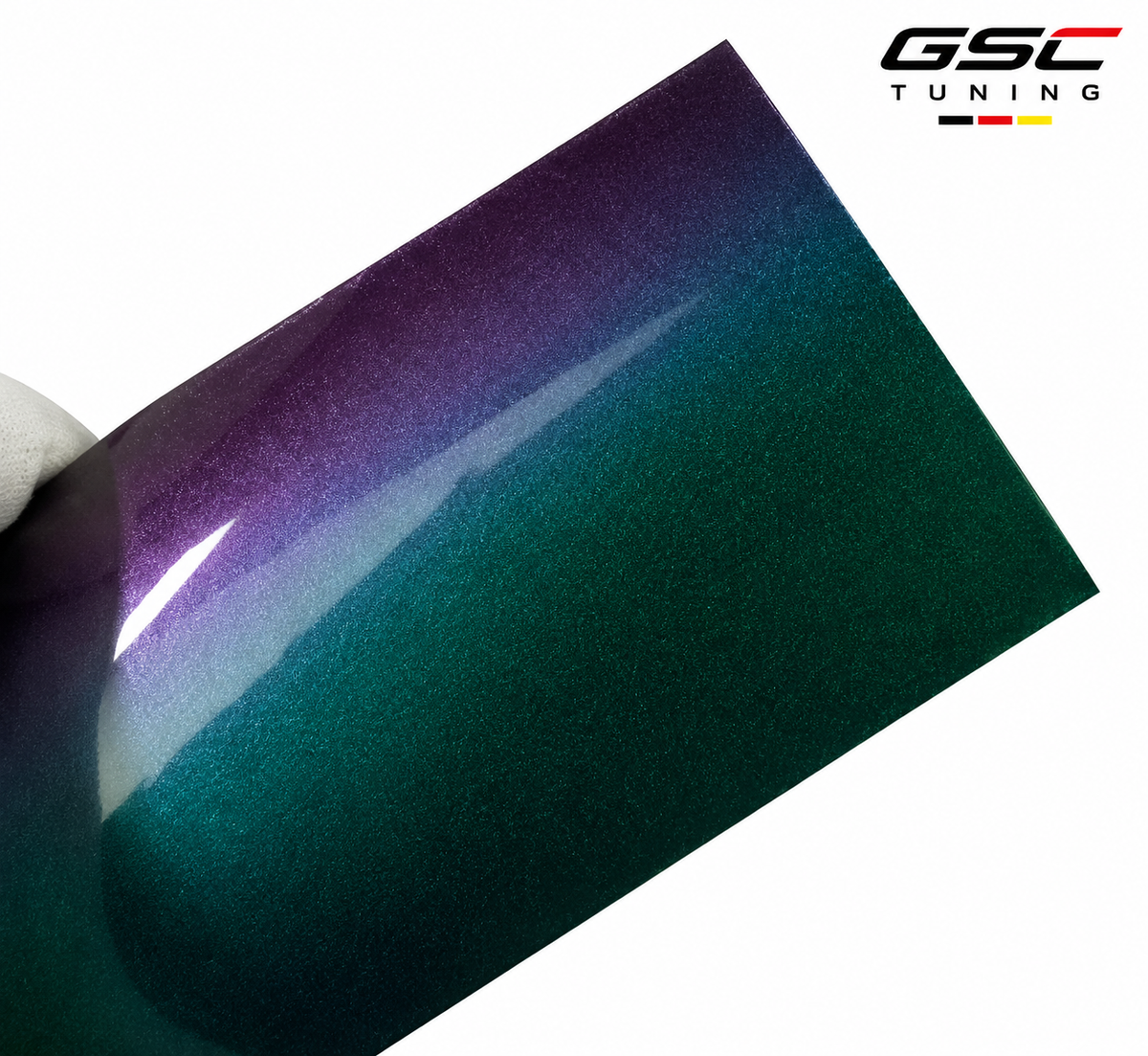 Phantom Green Purple TPU Color PPF – Premium Automotive Paint Protection & Color Change Film