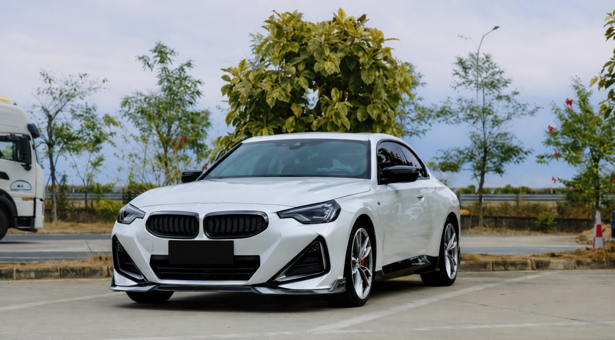 GSC Carbon Fiber BMW M240i G42 Front Lip Splitter