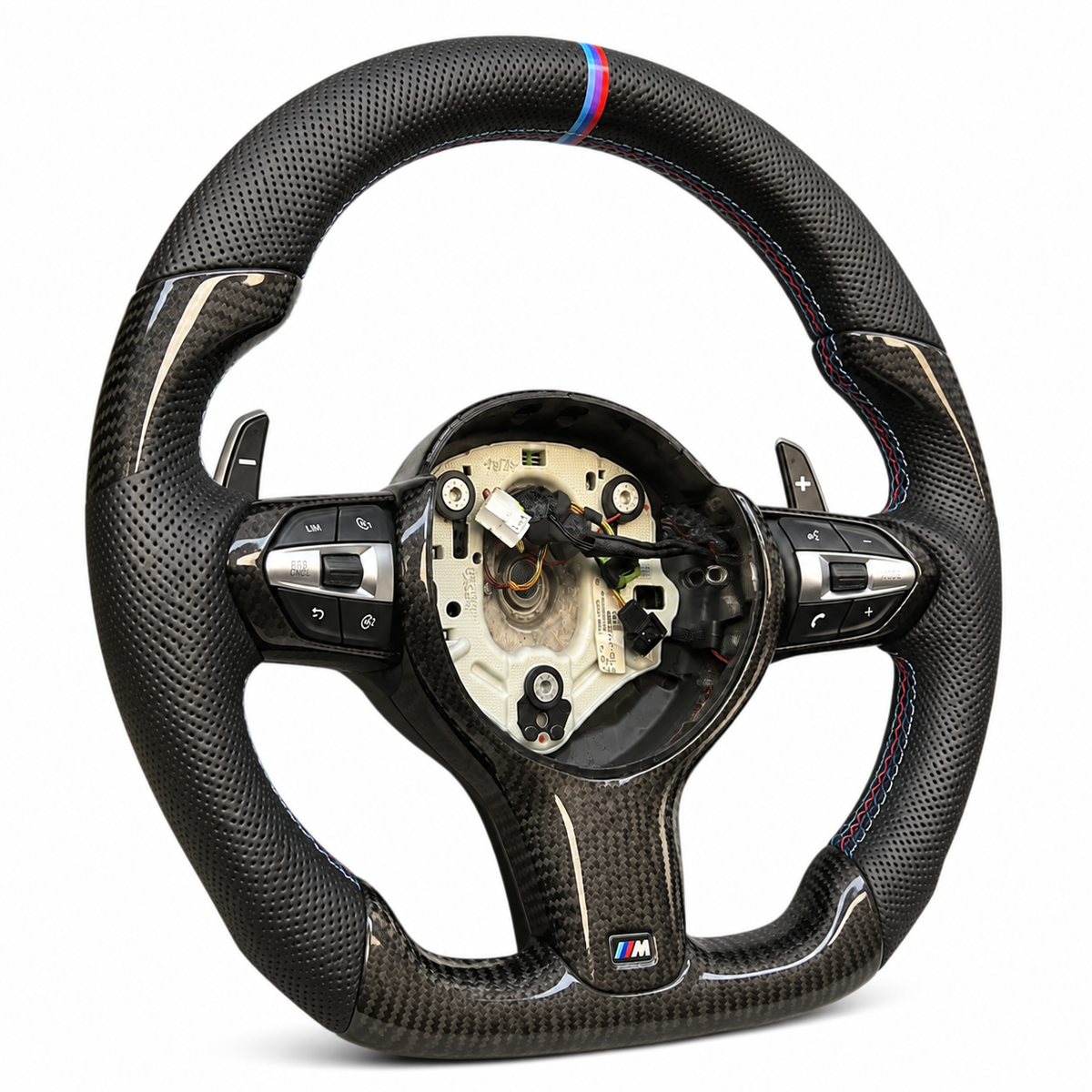 BMW E SERIES CARBON FIBER PERFORMANCE STEERING WHEEL