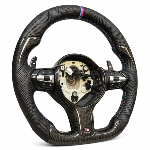 BMW E SERIES CARBON FIBER PERFORMANCE STEERING WHEEL