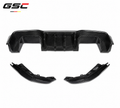 GSC B-Style Carbon Fiber Rear Diffuser With Rear Bumper Corner Extensions For BMW M4 G82 2021+