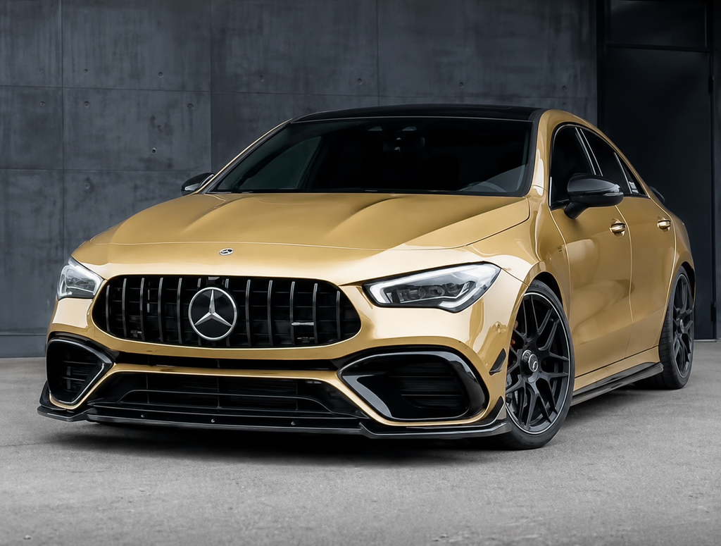 Milan Gold TPU Color PPF – Metallic Gold Paint Protection Film