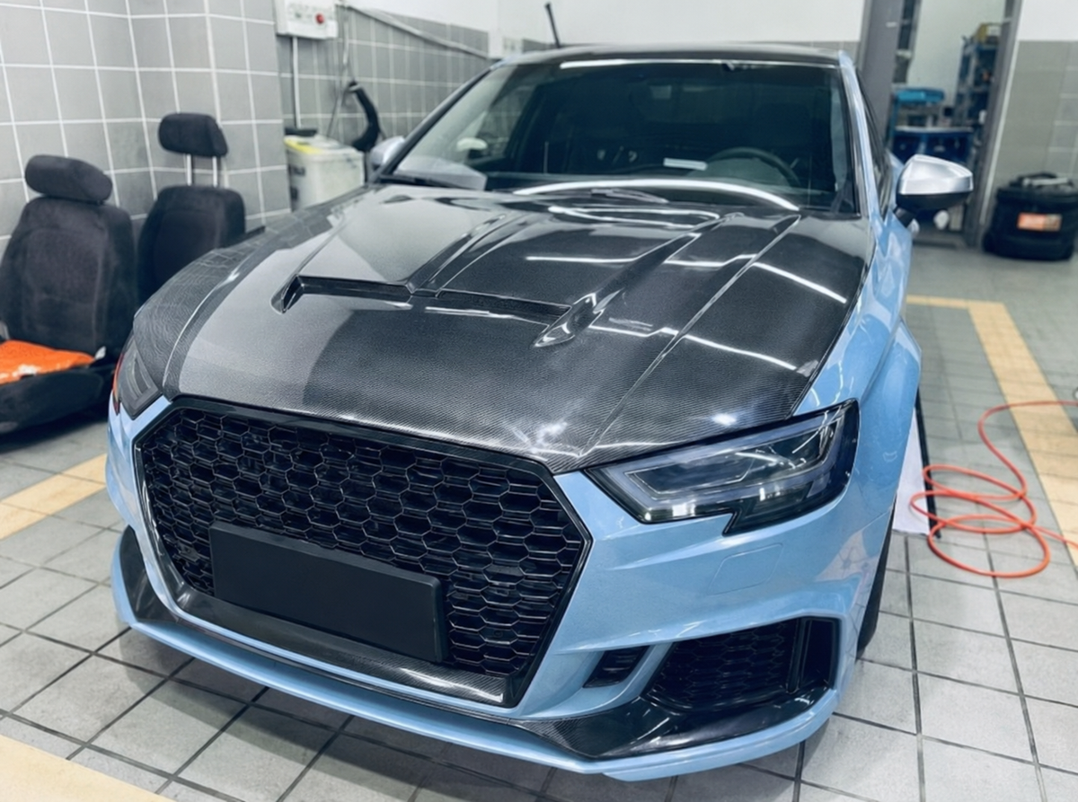 GSC Dry Carbon Fiber Hood Bonnet For Audi A3/S3 8V 2013-2020