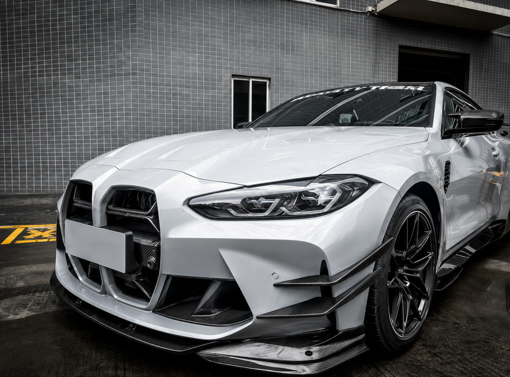 GSC Carbon Fiber BMW M3 G80 Front Bumper Canards / Dive Planes