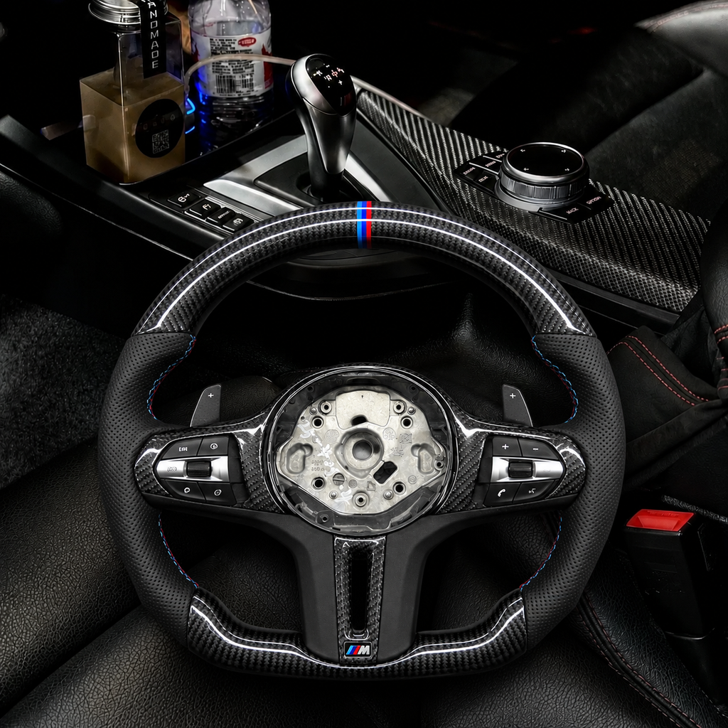 BMW G SERIES CARBON FIBER PERFORMANCE STEERING WHEEL
