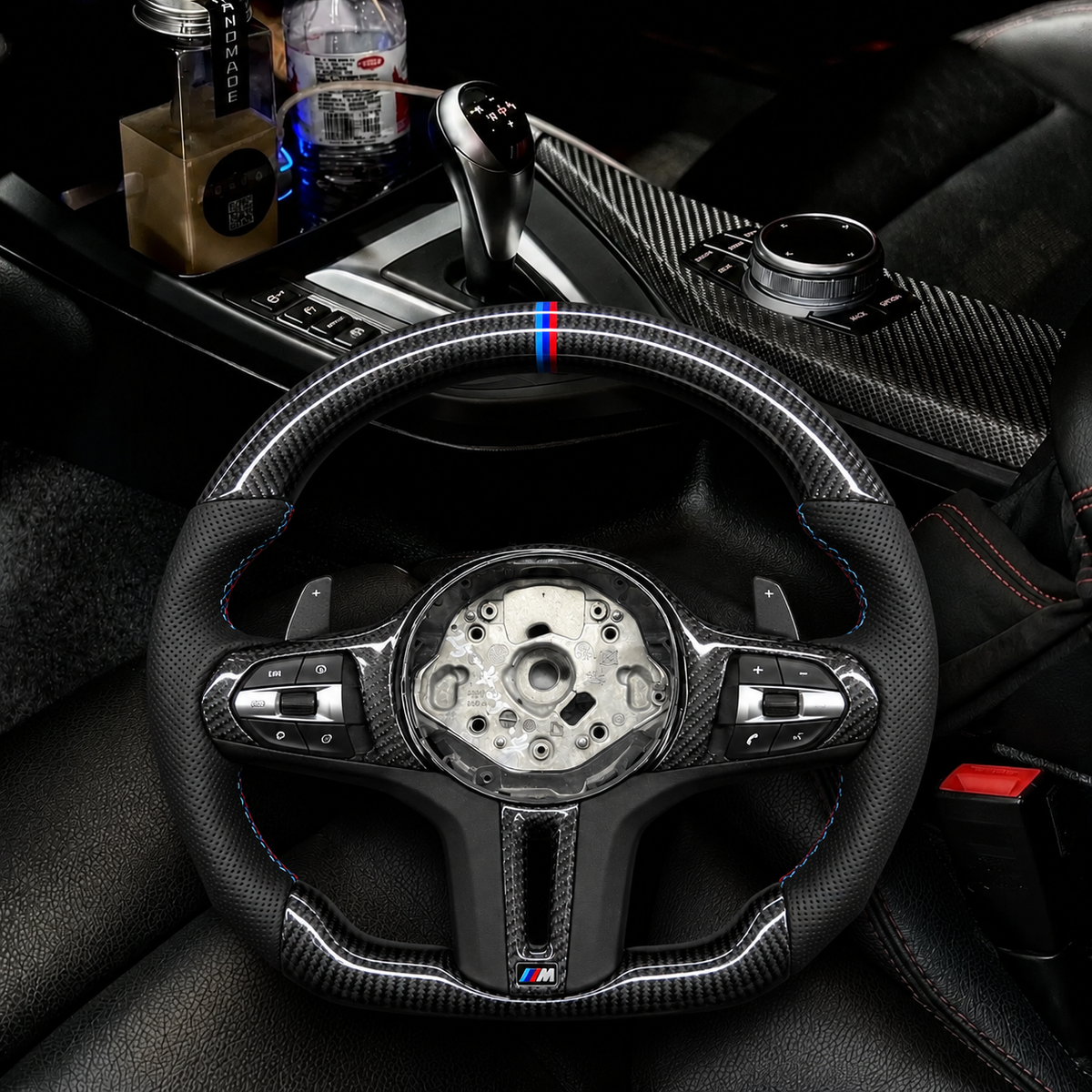 BMW G SERIES CARBON FIBER PERFORMANCE STEERING WHEEL