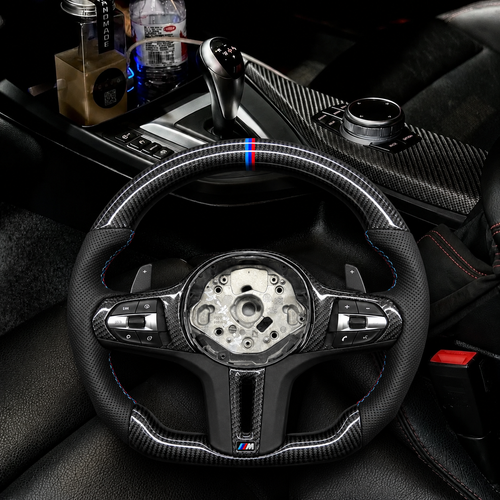 BMW G SERIES CARBON FIBER PERFORMANCE STEERING WHEEL