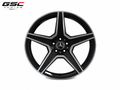 GSC Mercedes-Benz Forged Aluminum Performance Wheels | Gloss Black 5-Spoke Design