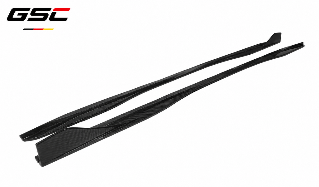 GSC Carbon Fiber BMW M3 G80 Side Skirts / Side Skirt Extensions