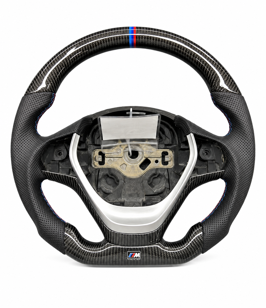 BMW F30 F31 F34 F80 3 Series Carbon Fiber Steering Wheel Upgrade | M Performance Style