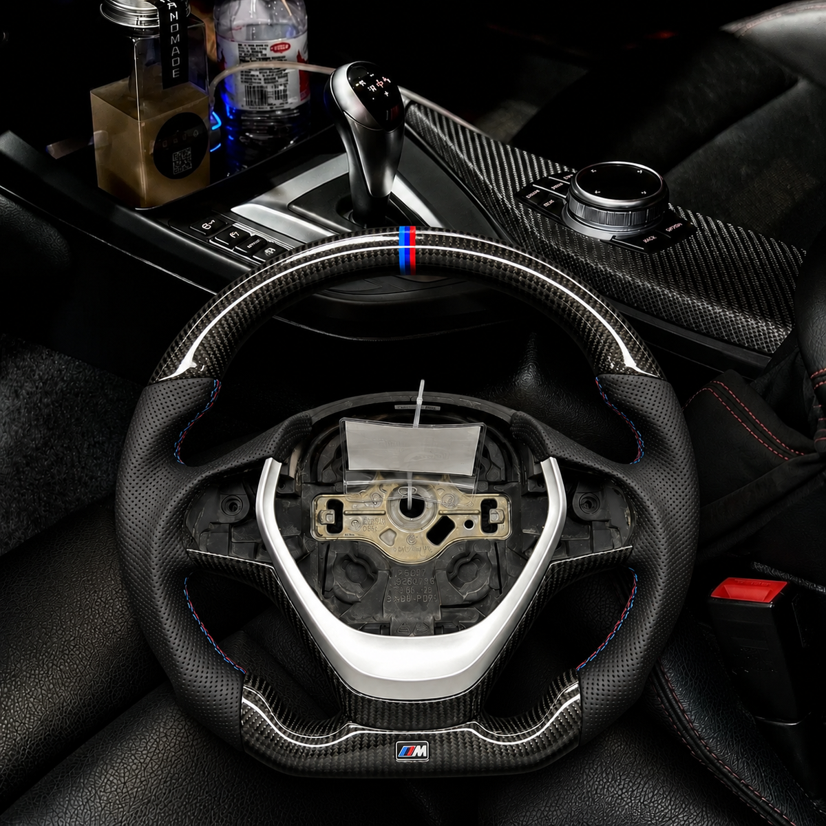 BMW F30 F31 F34 F80 3 Series Carbon Fiber Steering Wheel Upgrade | M Performance Style