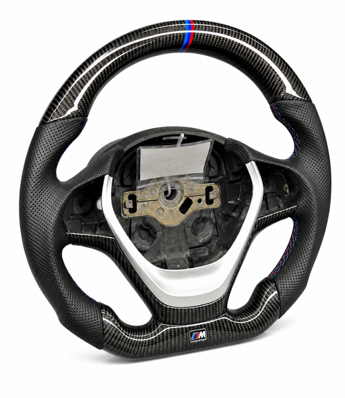 BMW F30 F31 F34 F80 3 Series Carbon Fiber Steering Wheel Upgrade | M Performance Style