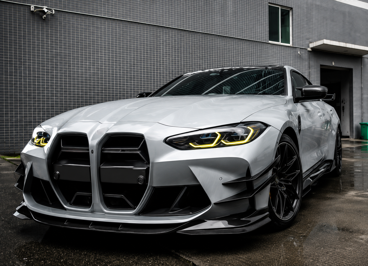 GSC Carbon Fiber BMW M3 G80 Front Bumper Air Vent Trim / Air Duct Inserts