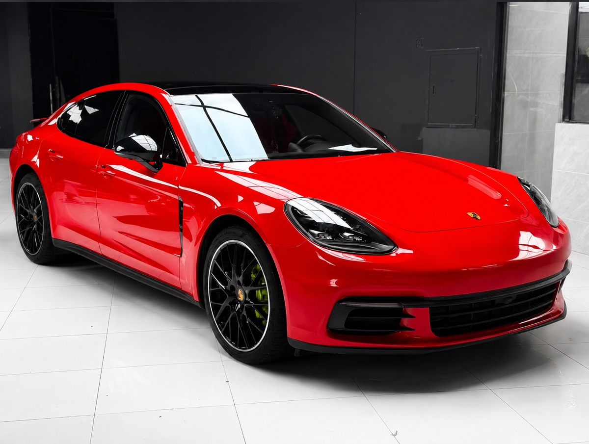 Rally Red TPU Color PPF – High Gloss Racing Red Paint Protection Film