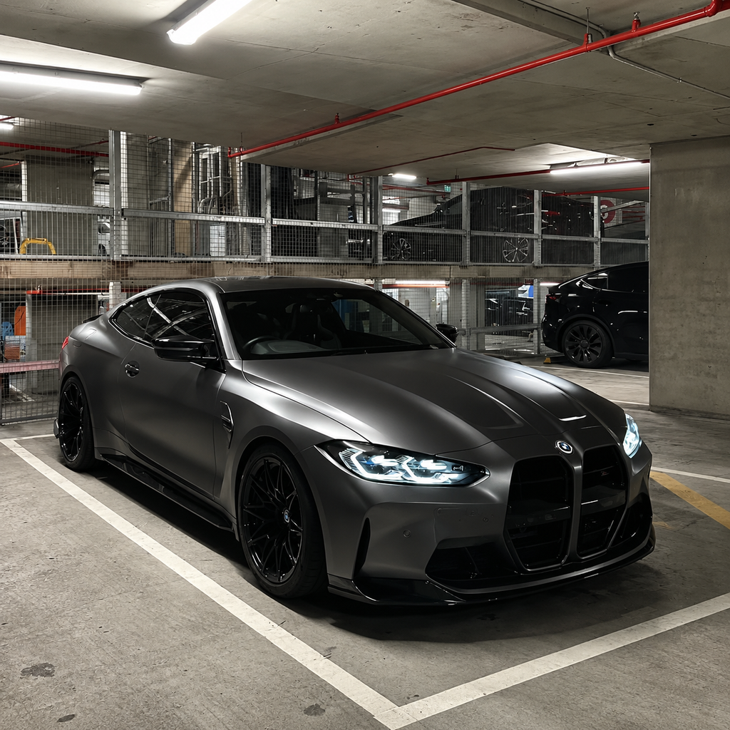 Carbon Gray TPU Color PPF – Premium Matte Automotive Paint Protection Film