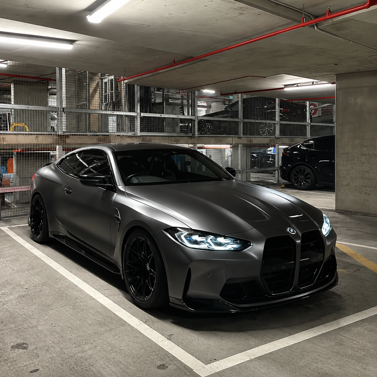 Carbon Gray TPU Color PPF – Premium Matte Automotive Paint Protection Film