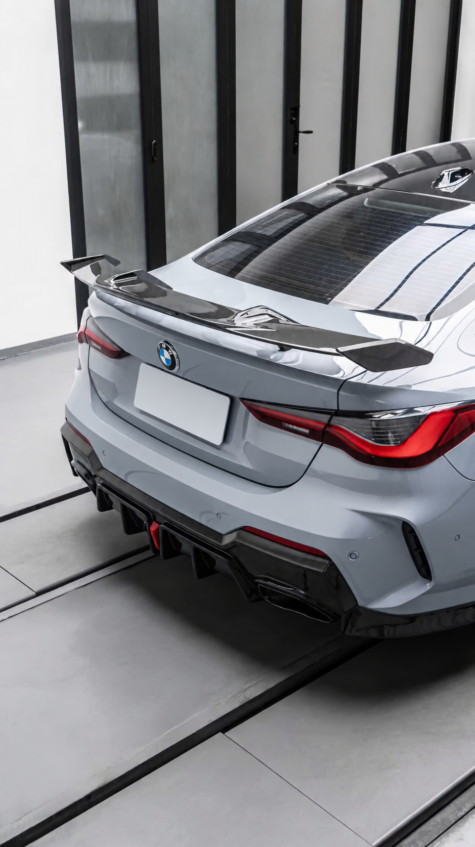 GSC Dry Carbon Fiber MP Style GT Rear Wing for BMW G82 M4  DESCRIPTION