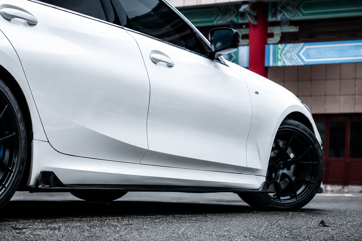 GSC BMW G20 G28 Long Wheelbase 3 Series Carbon Fiber Side Skirts