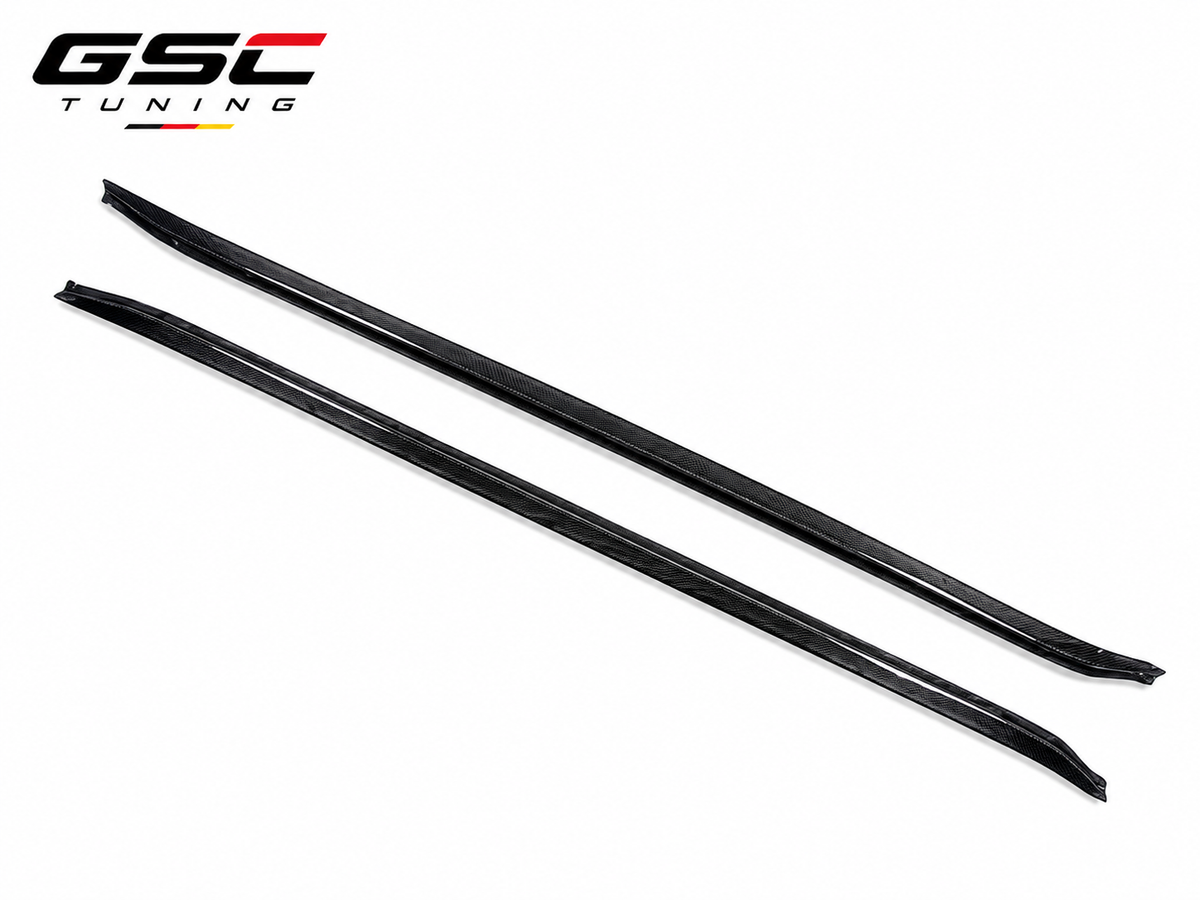 GSC Carbon Fiber Side Skirts For Porsche 718 Cayman / Boxster 982 2016-2023