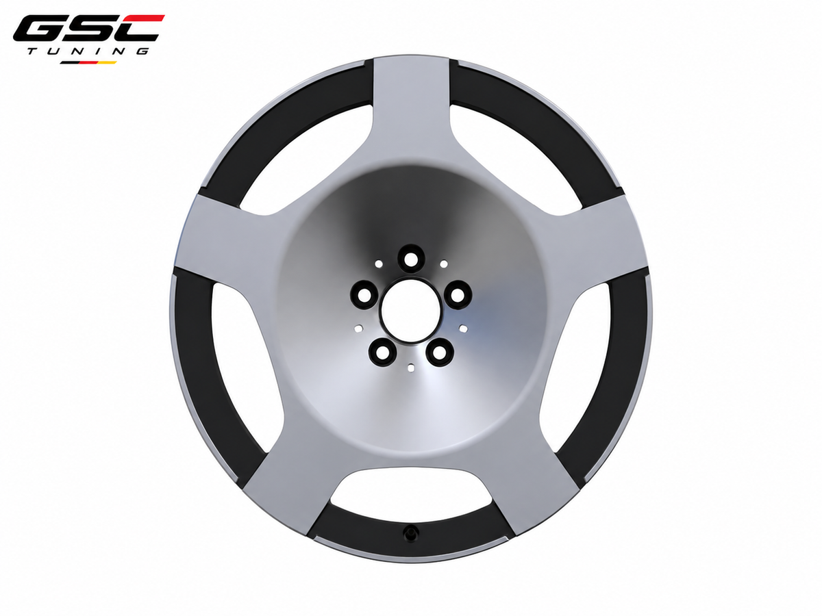 GSC Mercedes-Benz Forged Aluminum Performance Wheels | Custom 3-Spoke Monoblock Design