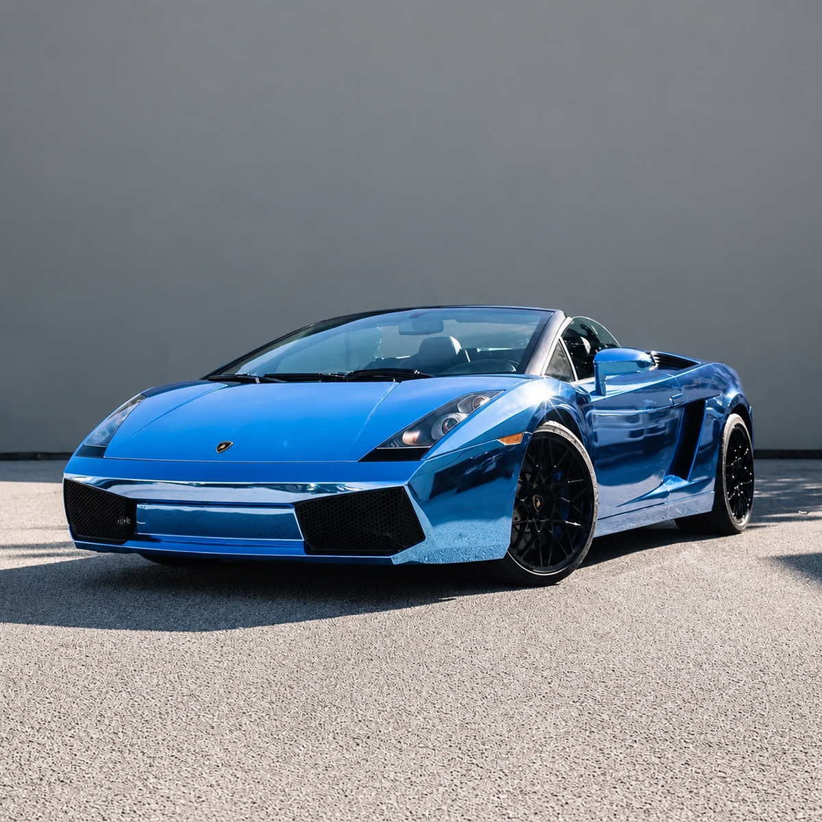 Chrome Metal Serenity Blue TPU Color PPF