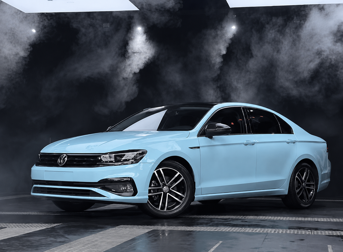 Sea Breeze Blue TPU Color PPF – Glossy Ocean Cyan Paint Protection Film