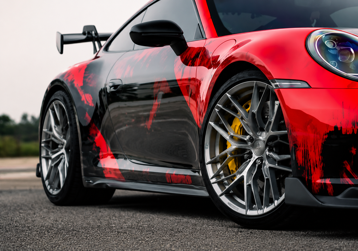 GSC Carbon Fiber Side Skirts For Porsche 911 992 2021-2024