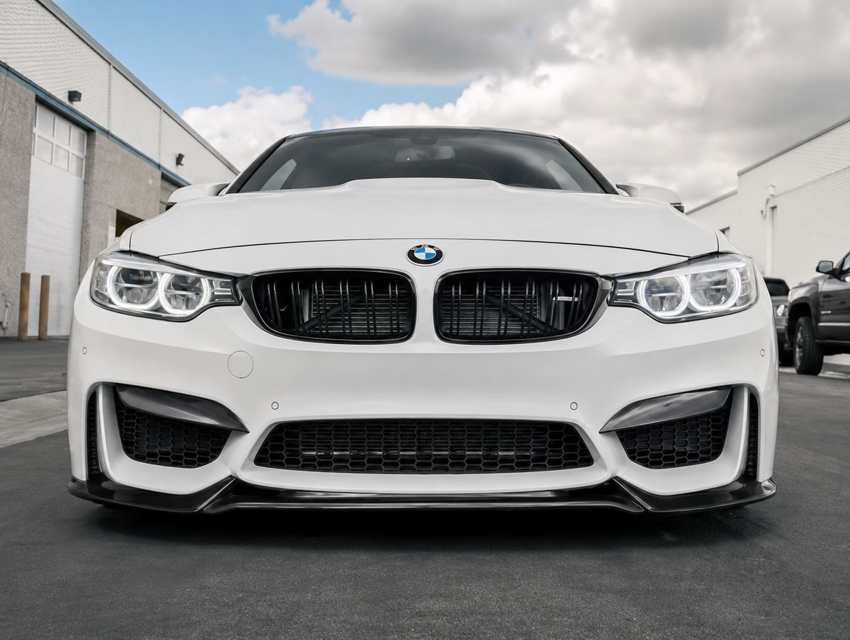 GSC Carbon Fiber BMW M3 F80 / M4 F82 Front Lip Spoiler
