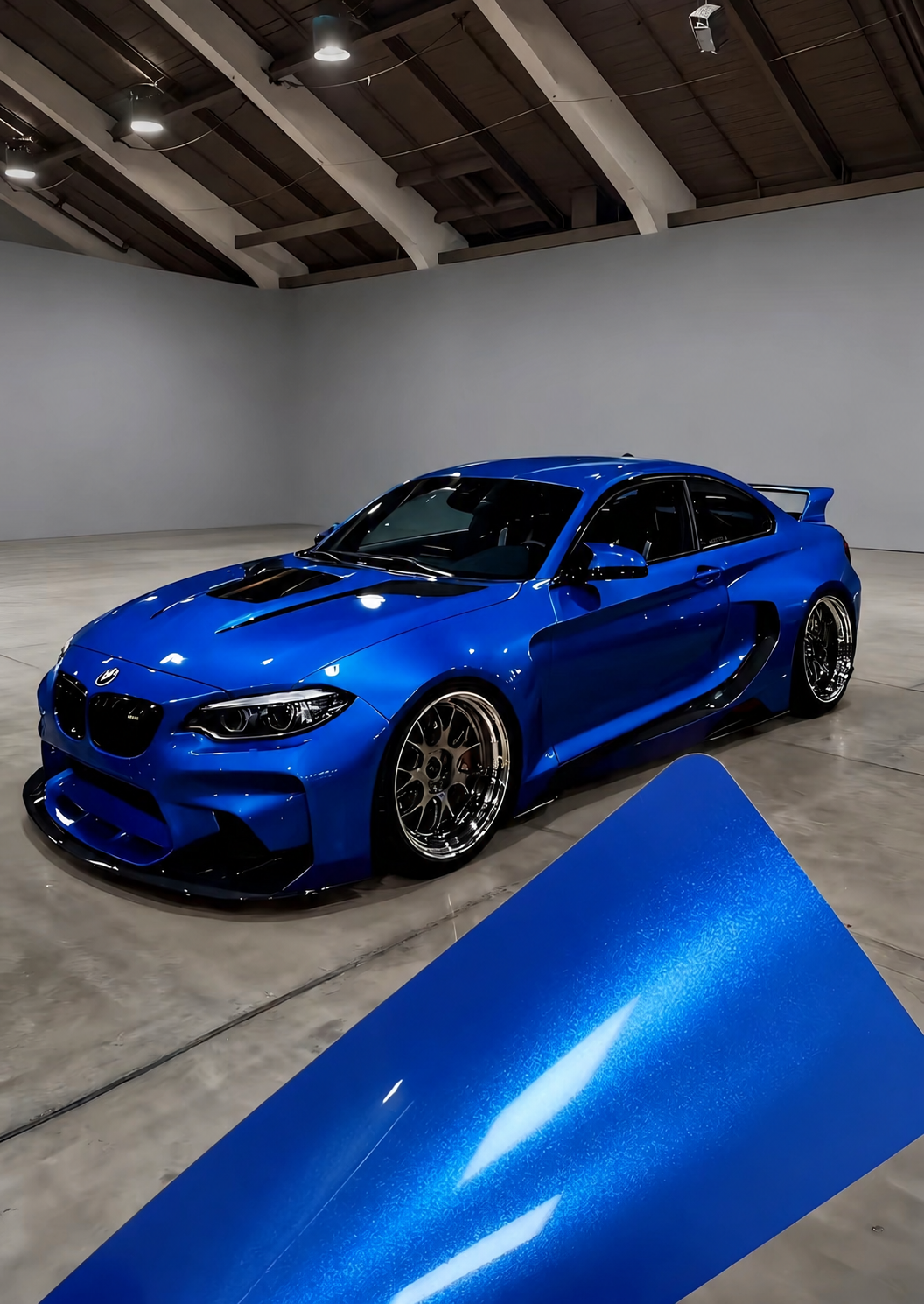 Sepang Blue TPU Color PPF – Premium Automotive Paint Protection & Color Change Film