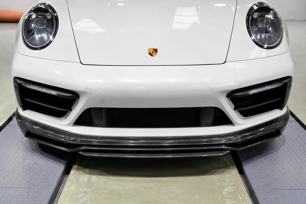 GSC Dry Carbon Fiber Front Lip Splitter for Porsche 992 Carrera