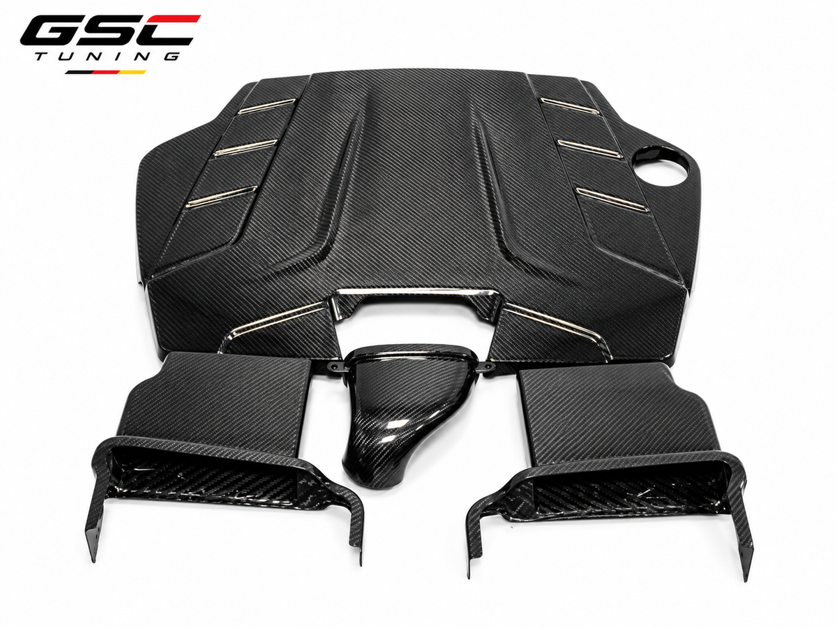 GSC Dry Carbon Fiber Performance Intake System for Porsche Cayenne 9Y0 3.0T 2019+