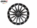 GSC Mercedes-Benz Forged Aluminum Performance Wheels | Gloss Black Split-Spoke Luxury Design
