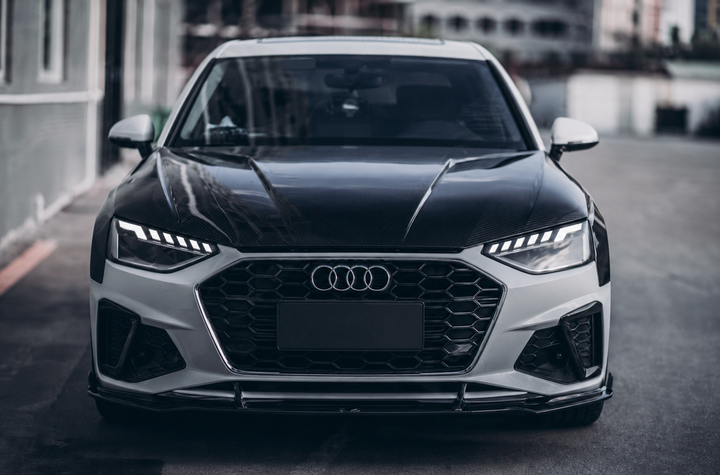 GSC Dry Carbon Fiber Hood Bonnet For Audi A4 B9.5