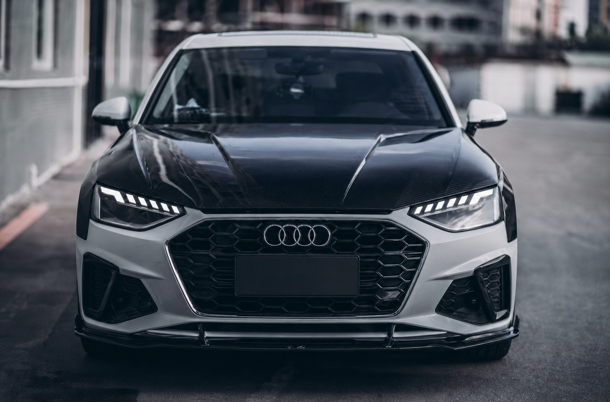 GSC Dry Carbon Fiber Hood Bonnet For Audi A4 B9.5