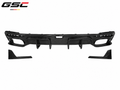 GSC Dry Carbon Fiber Rear Diffuser With Side Extensions For Audi A4 B9.5